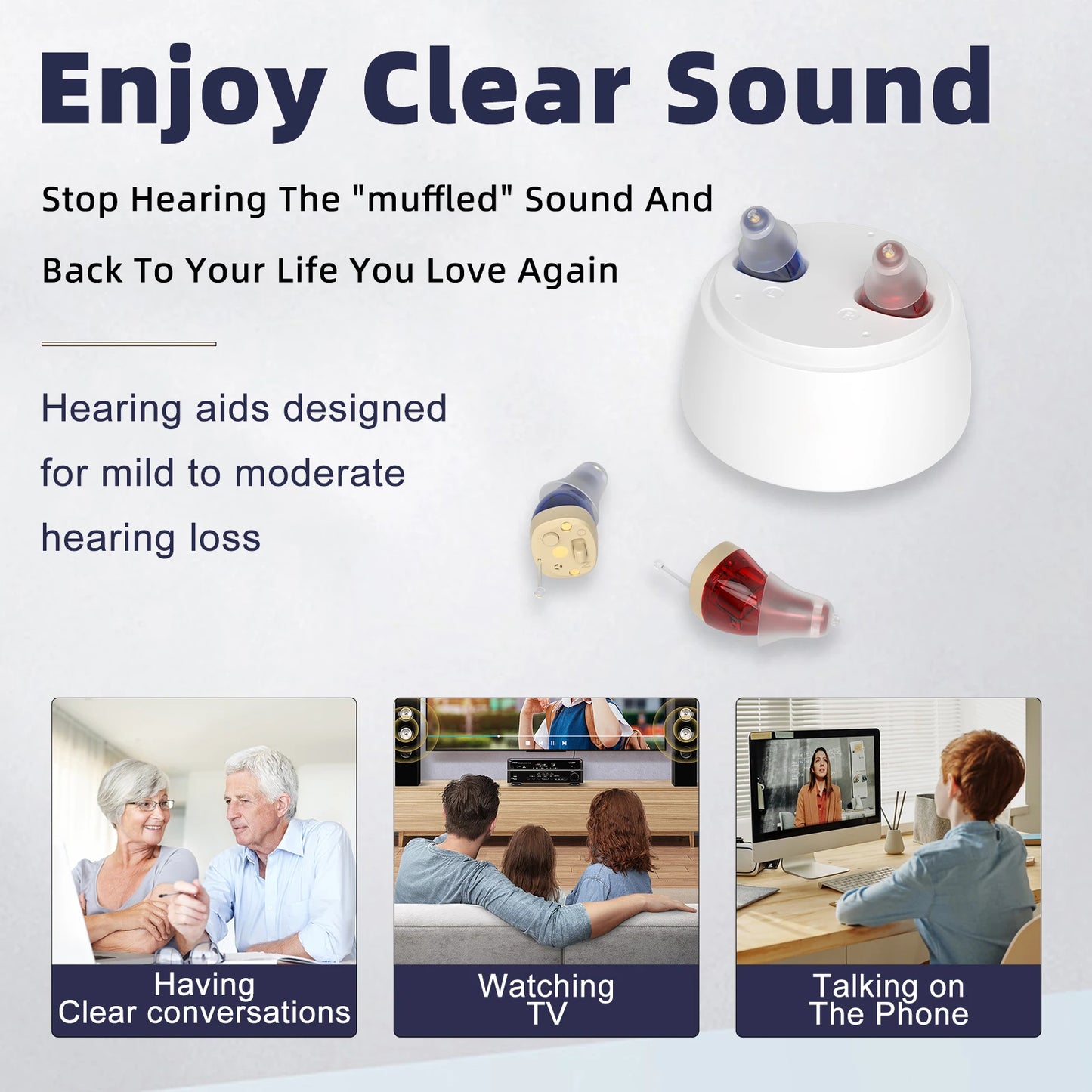 Digital Hearing Aid for Seniors