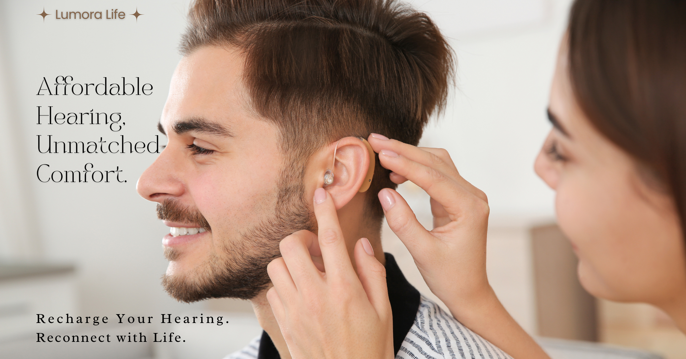 Rechargeable Digital Hearing Aid Clear Sound Device